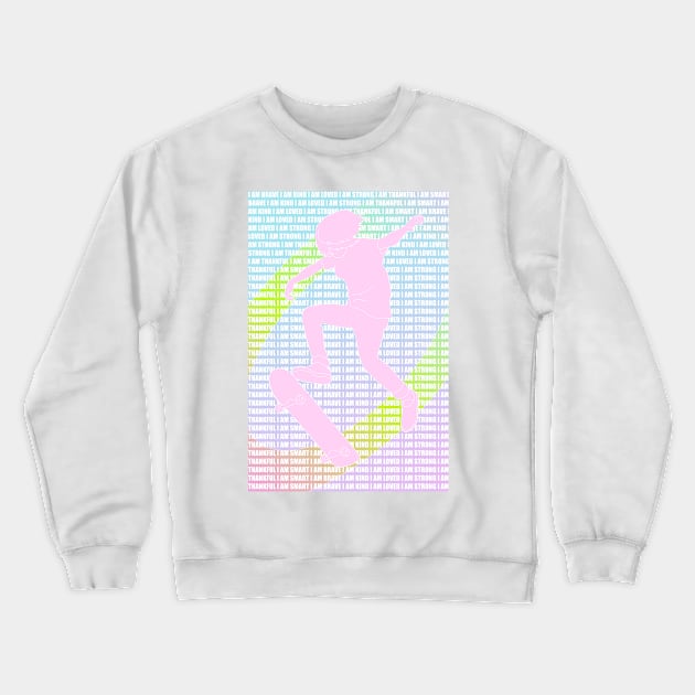 Brave Crewneck Sweatshirt by MinDigitalArts